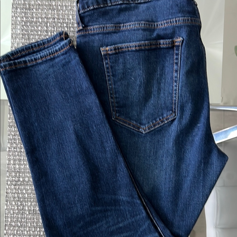 GAP Women's Straight Leg Jeans - Dark Blue